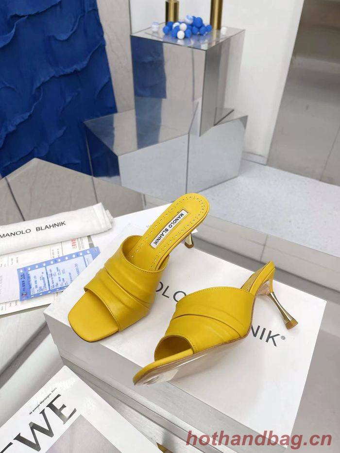 Manolo Blahnik Shoes MBS00029 Heel 7.5CM